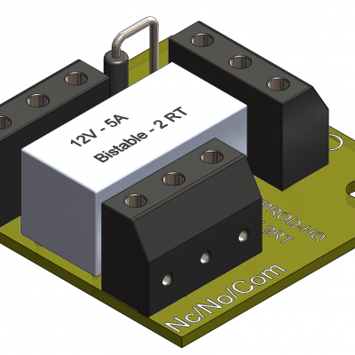 KML2RT - Platine Relais Bistable 2 contacts
